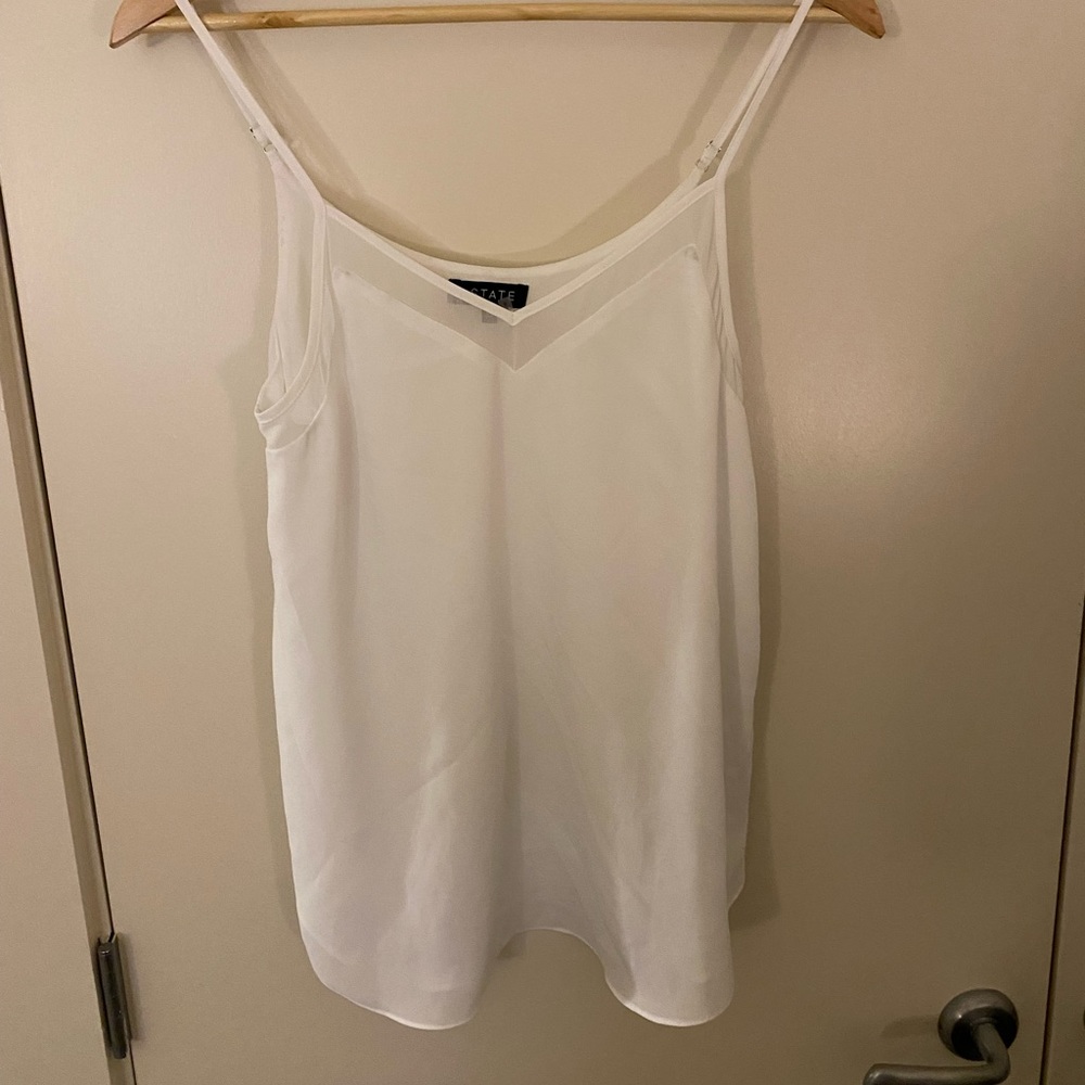 1.State Sheer Inset Camisole